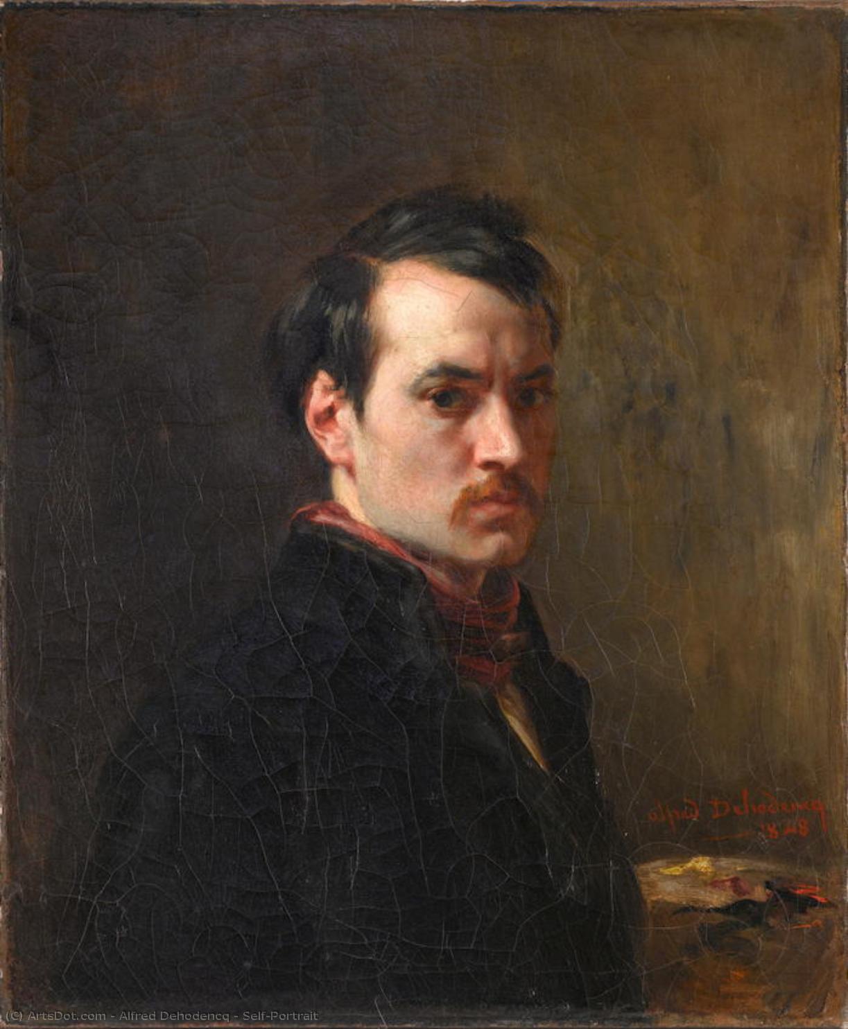Self-portrait — Alfred Dehodencq