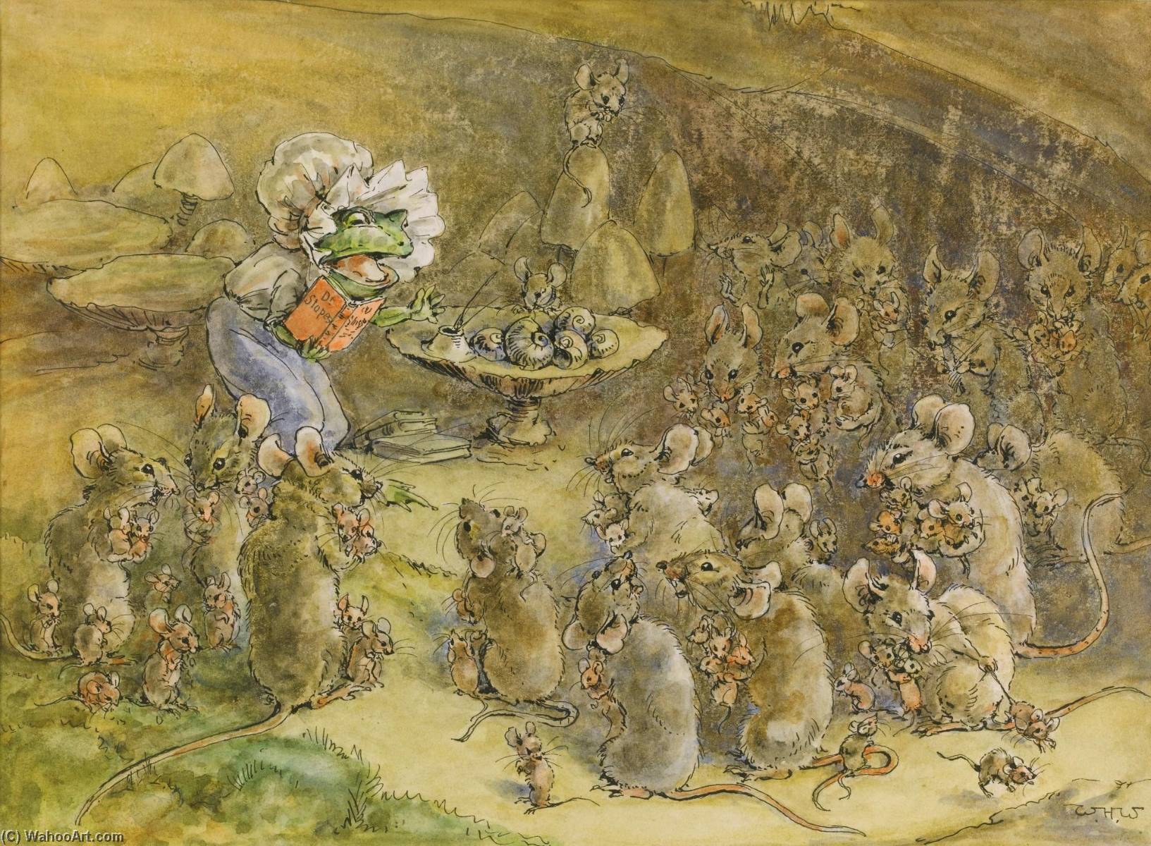A Mothers' Meeting — William Henry Walker
