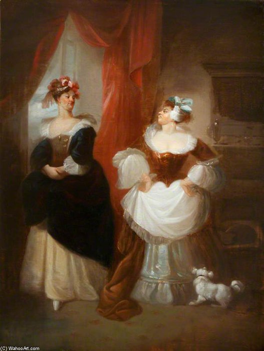 Die Rivalisierenden Zofe(n) — Robert Smirke