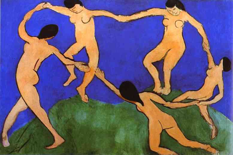 La Danse (erste Version) – Die Tanz (erste Fassung) — Henri Matisse
