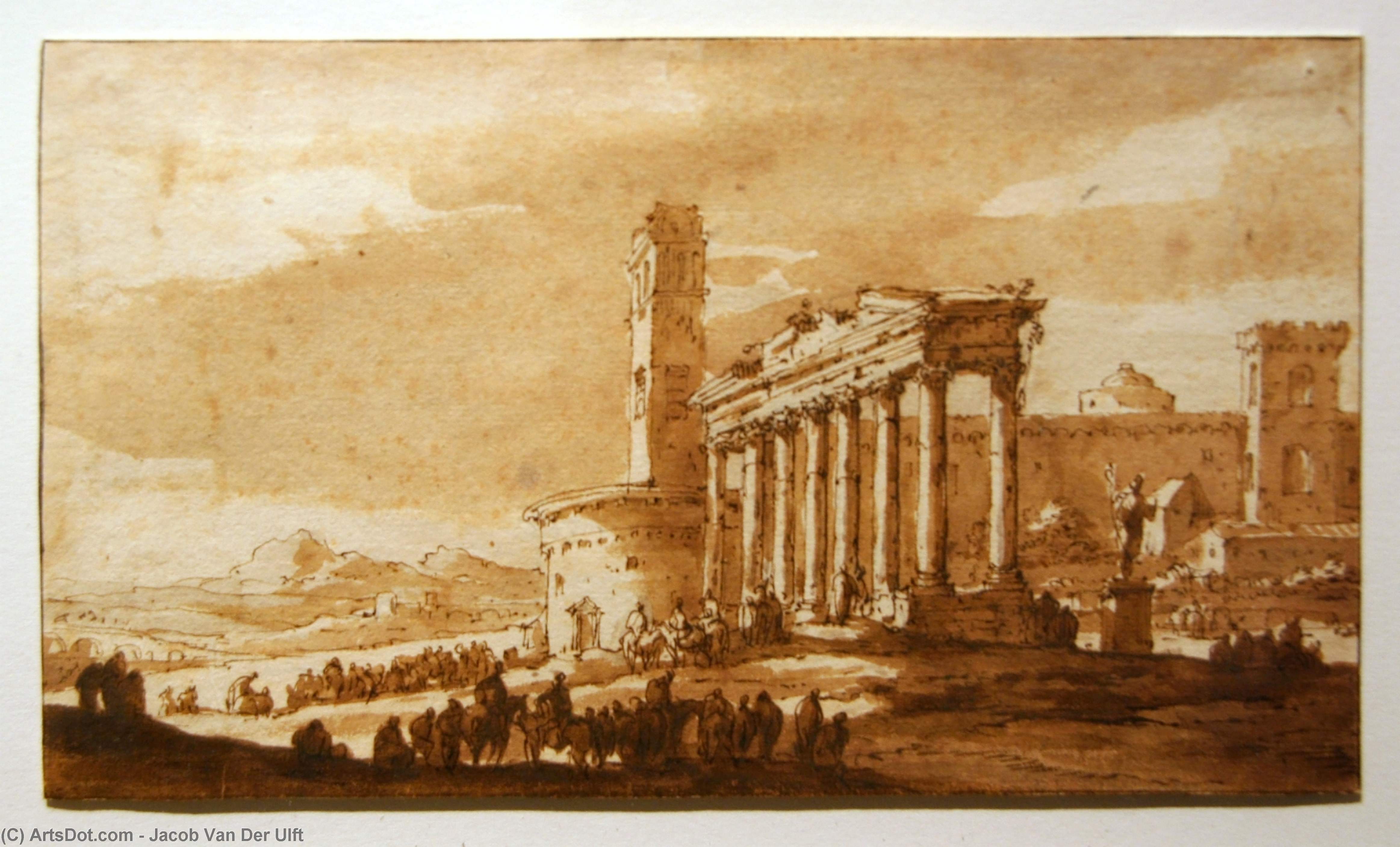 Antique Ruins — Jacob Van Der Ulft