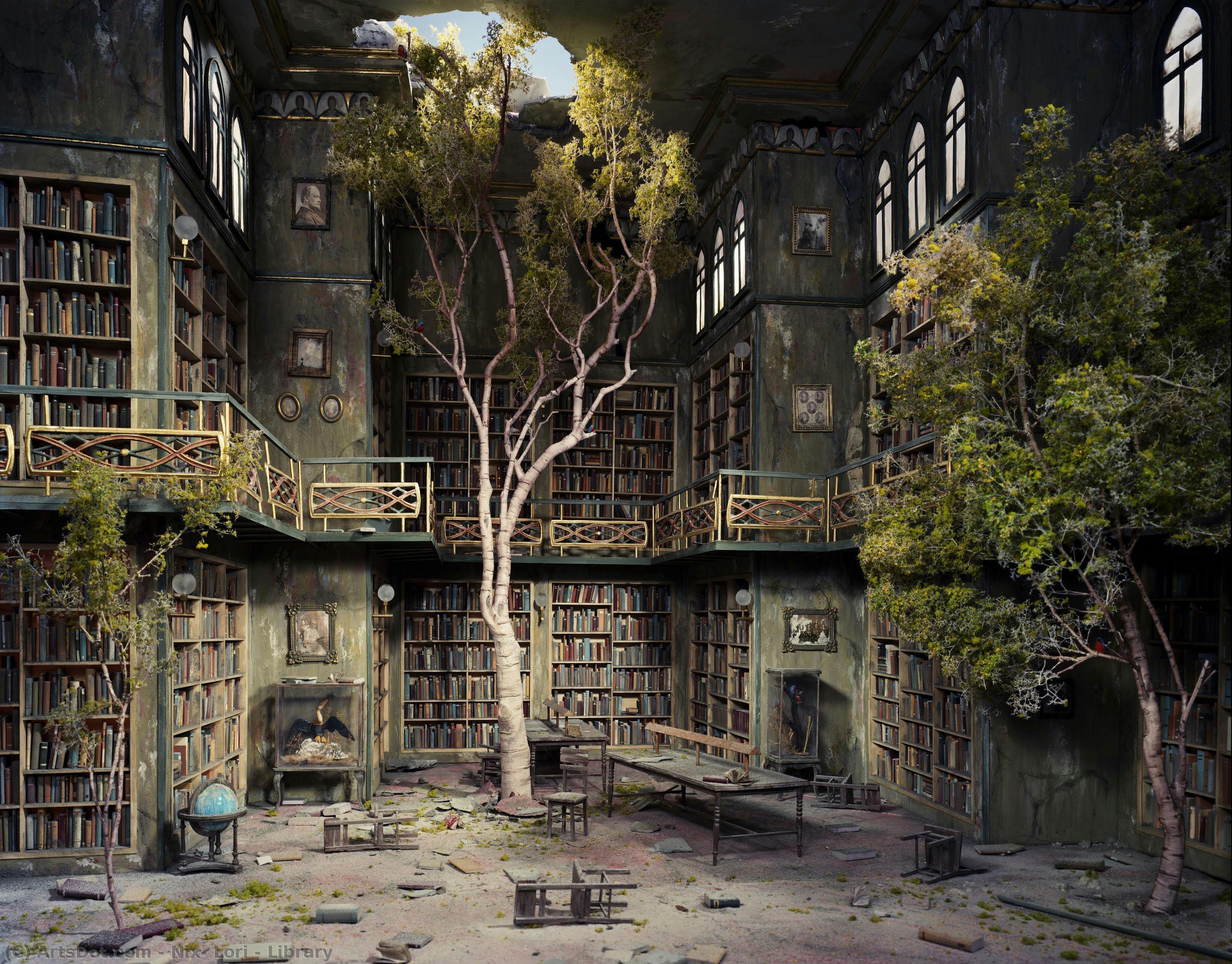 Library — Lori Nix