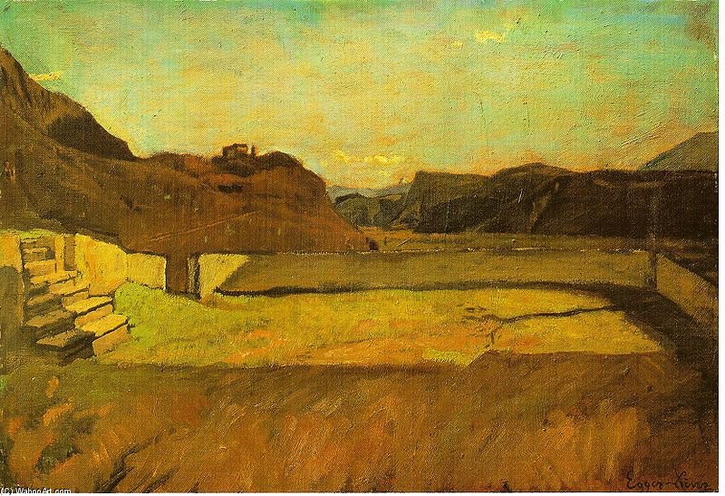 Kalvarienberg At Bozen — Albin Egger Lienz