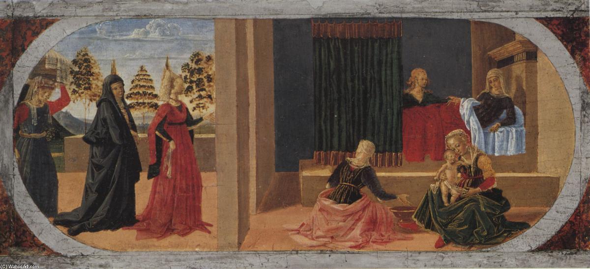 Birth Of The Virgin — Vannucci Pietro (le Perugin)