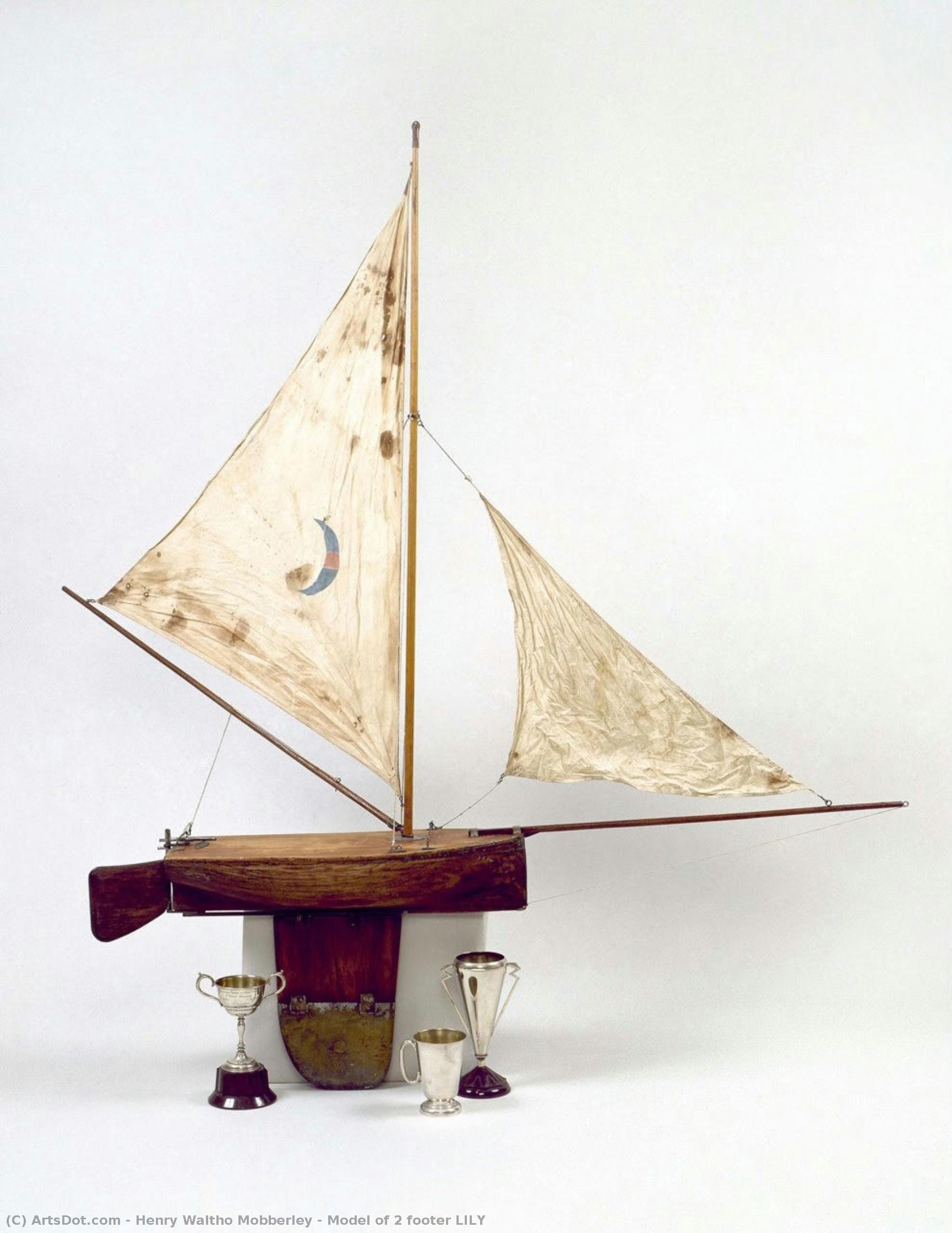 Model Of 2 Footer Lily — Henry Waltho Mobberley