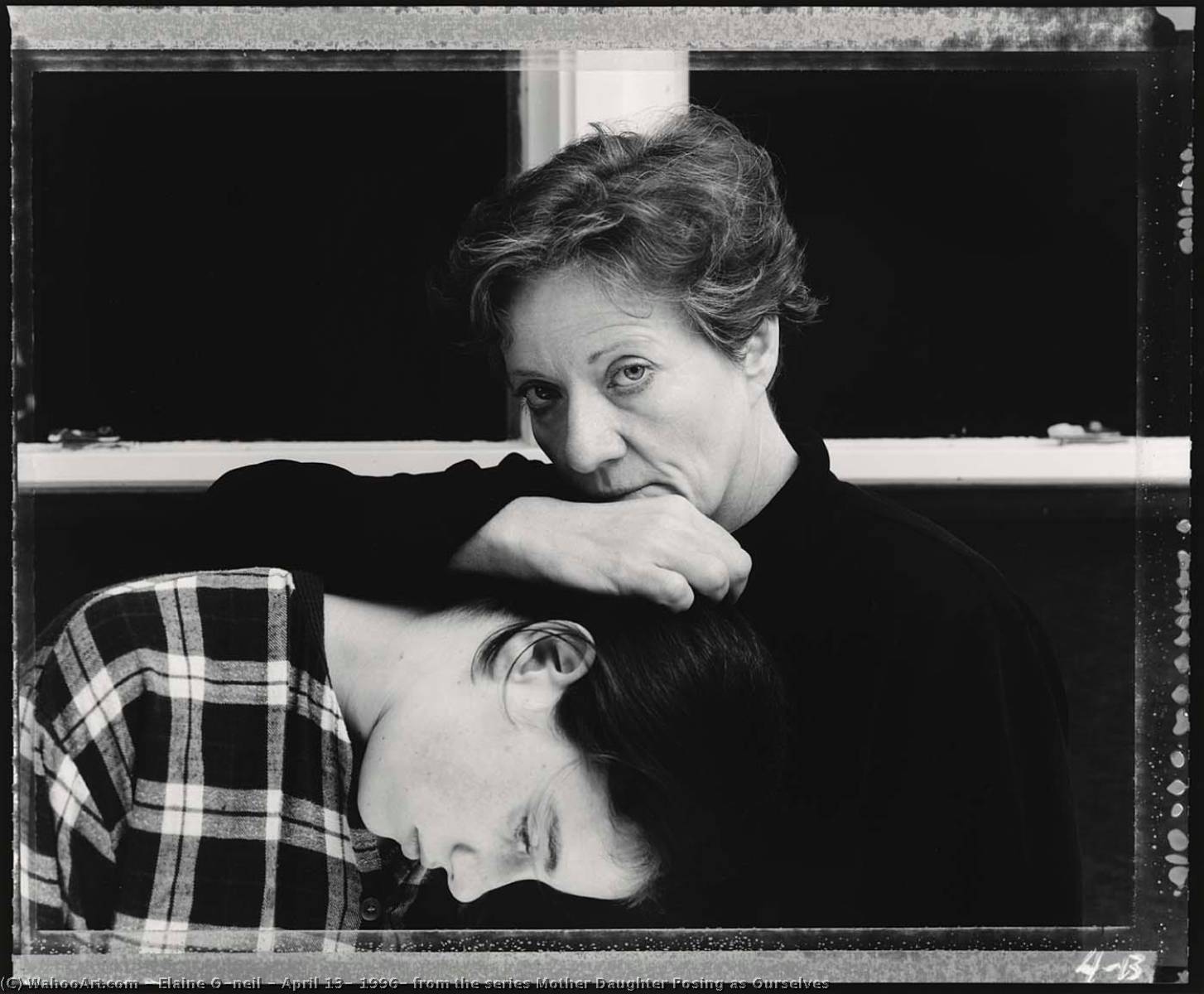 April 13, 1996, From The Series Mother Daughter Posing As Ourselves — Elaine O'neil