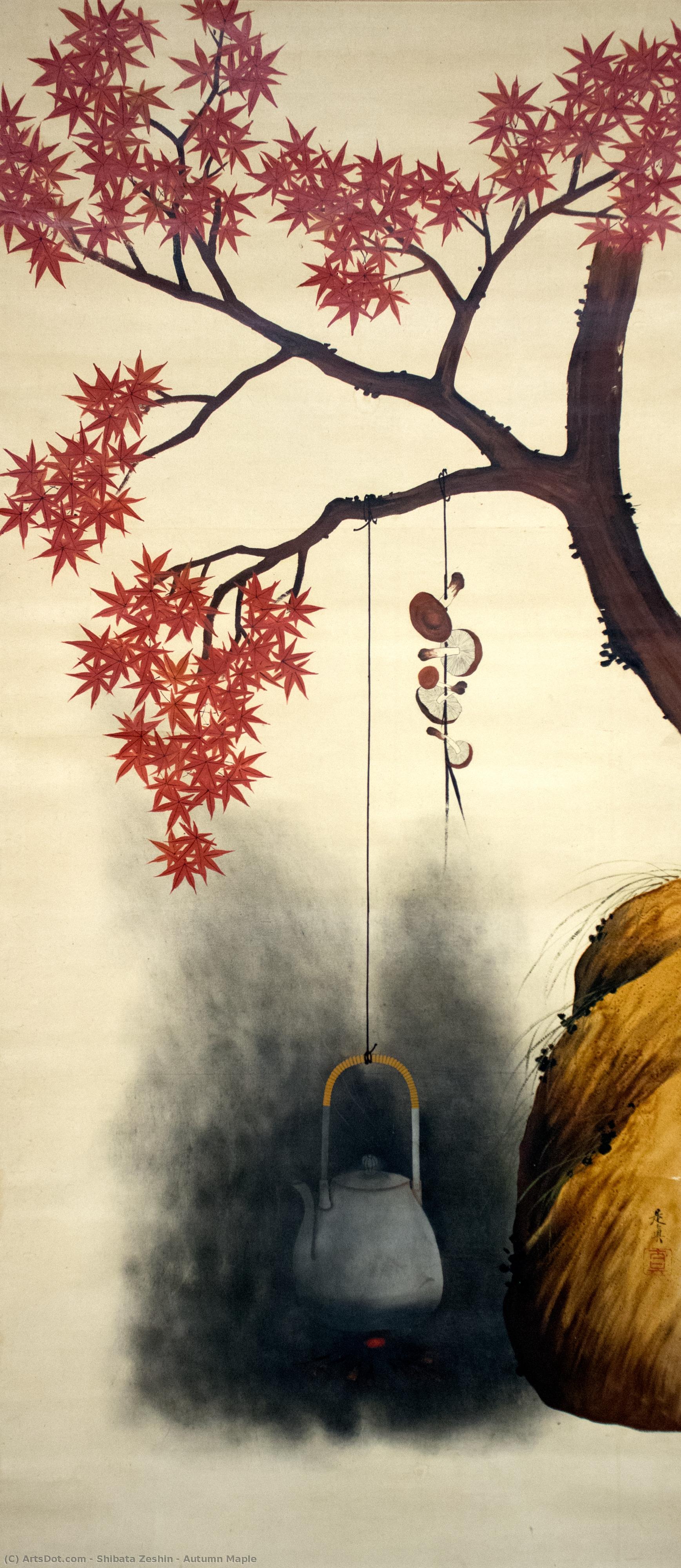 Autumn Maple — Shibata Zeshin