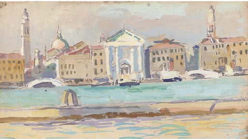 View Of The Zattere, Venice — Duncan Grant