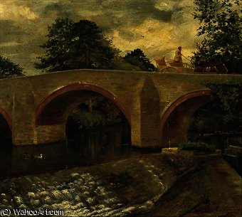 Bromfield Bridge — Charles Spencelayh