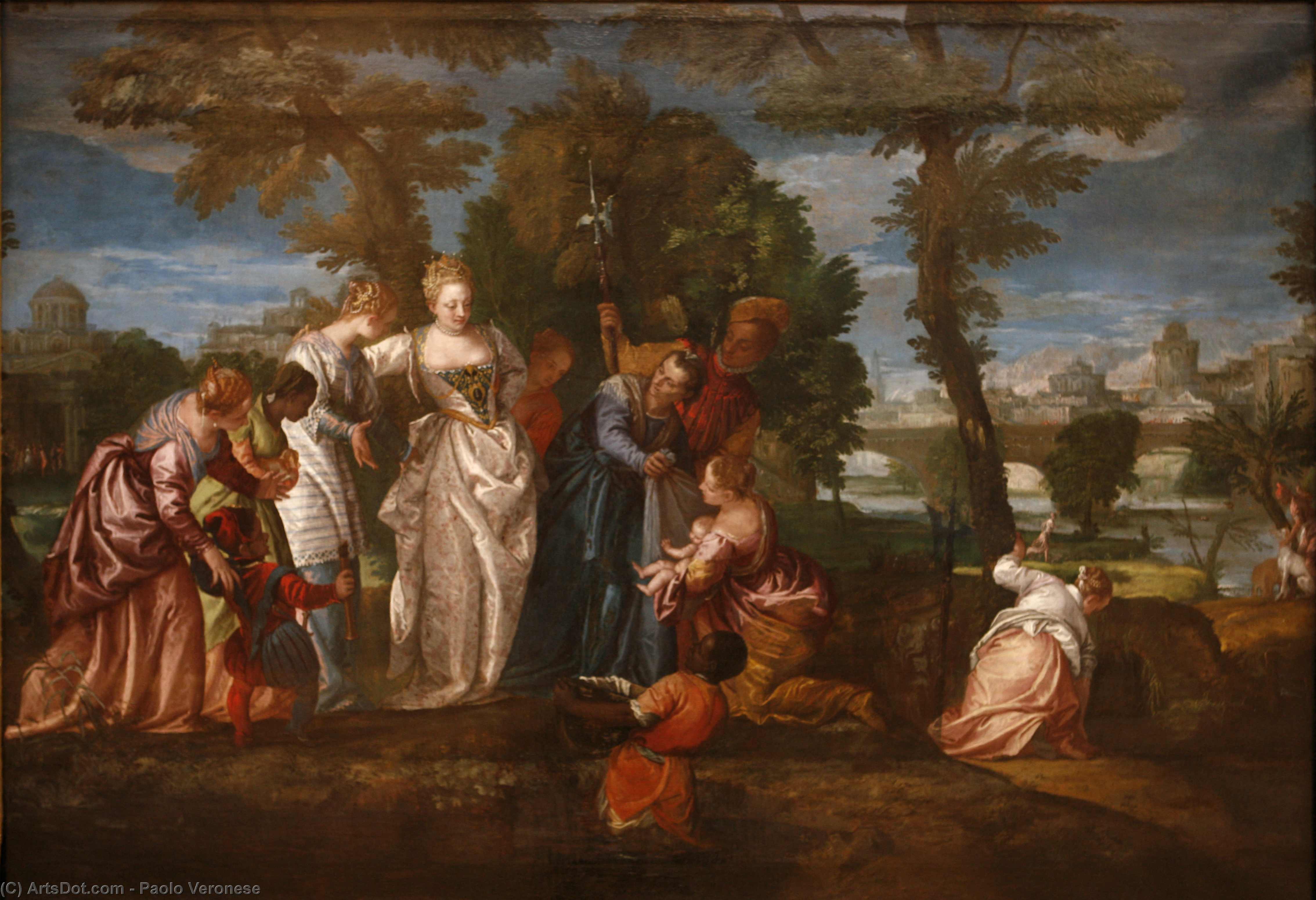 The Finding Of Moses — Paolo Veronese