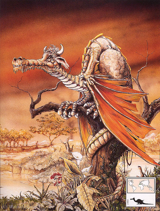 St George Dragon — Graeme Base
