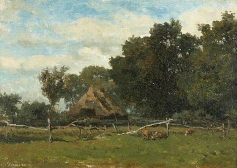 Farm Under Trees — Willem Roelofs
