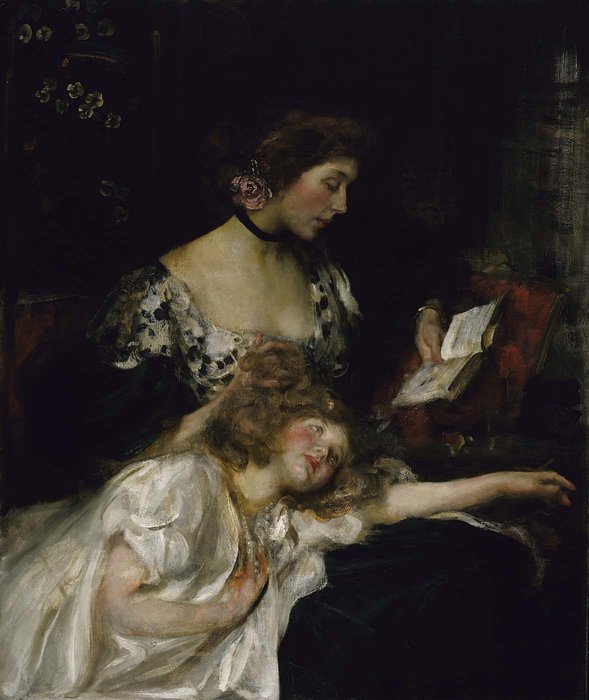 Mother And Child — Sir James Jebusa Shannon