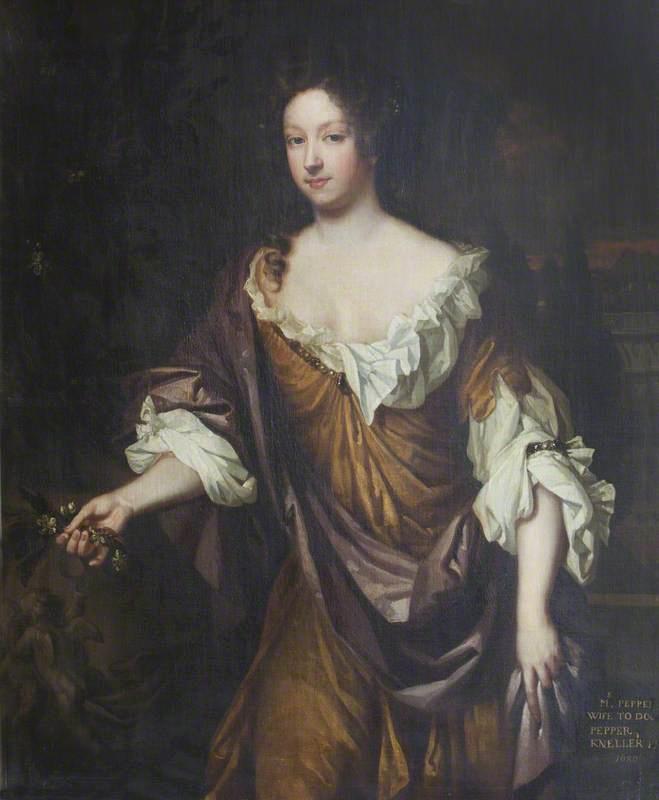 Elinor Drewe, Mrs Robert Pepper — Bt Sir Godfrey Kneller