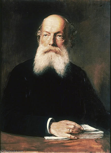Porträt Des Chemikers — Baron Heinrich Von Angeli