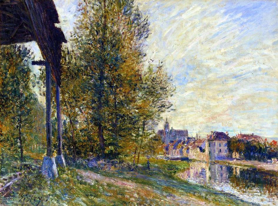 Near Moret Sur Loing — Alfred Sisley