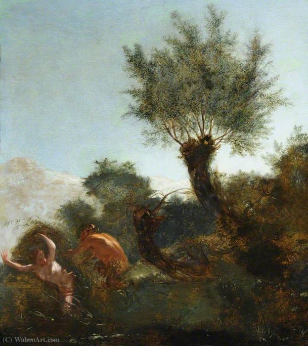 Pan And Syrinx — Dirck Van Der Lisse