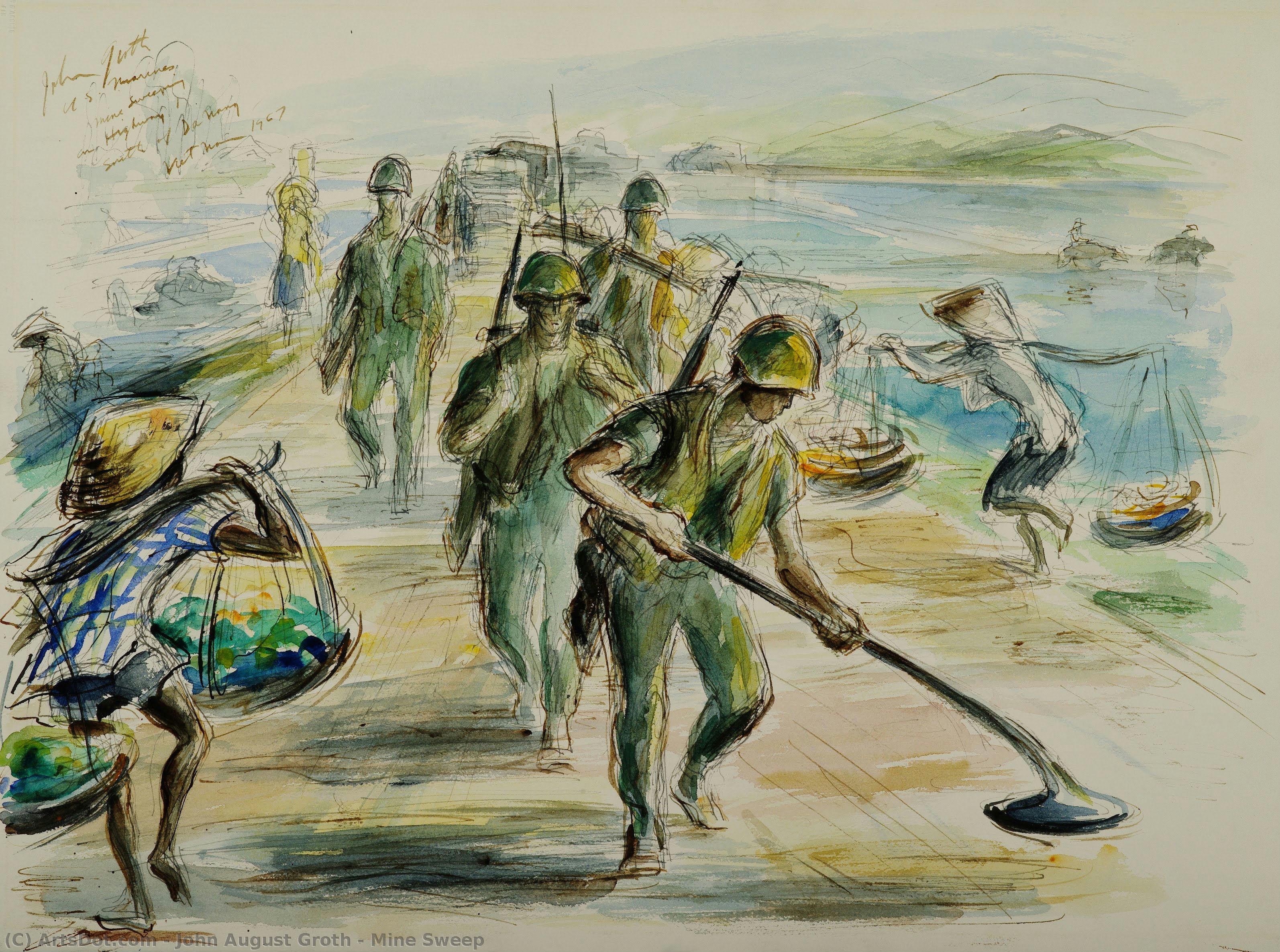 Mine Sweep — John August Groth