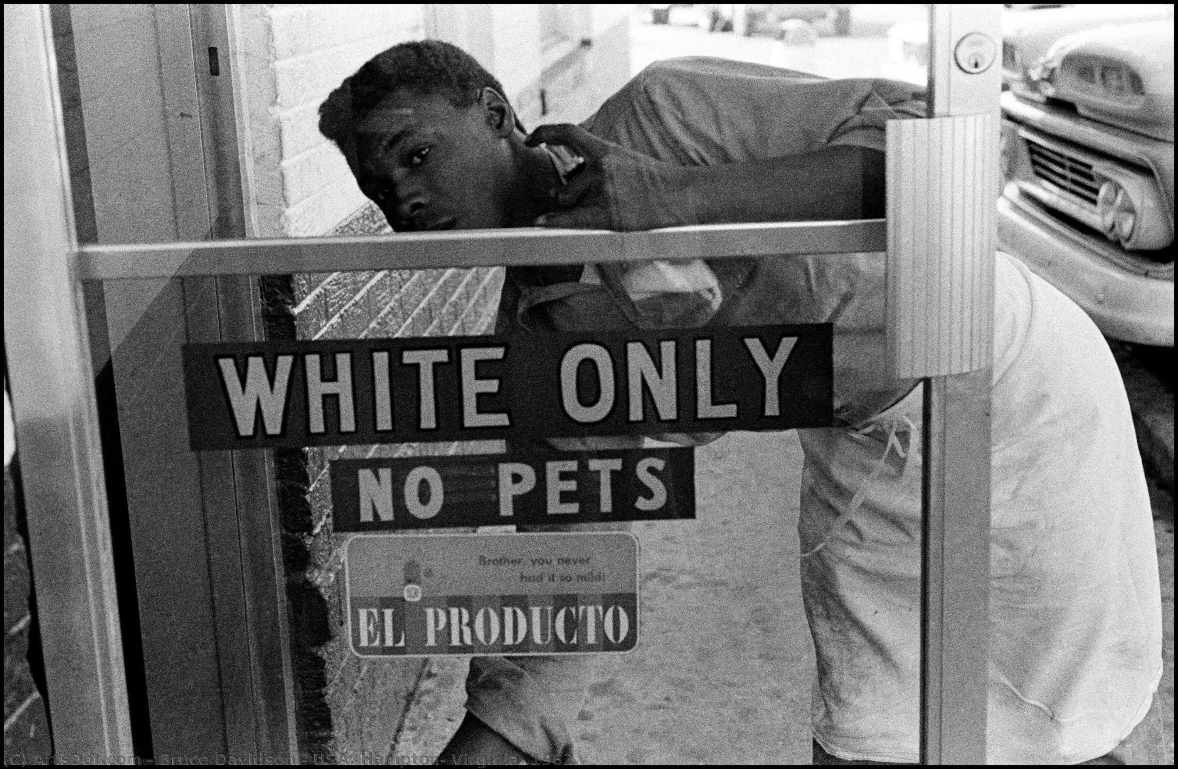 Usa. Hampton, Virginia. 1962. — Брюс Дэвидсон