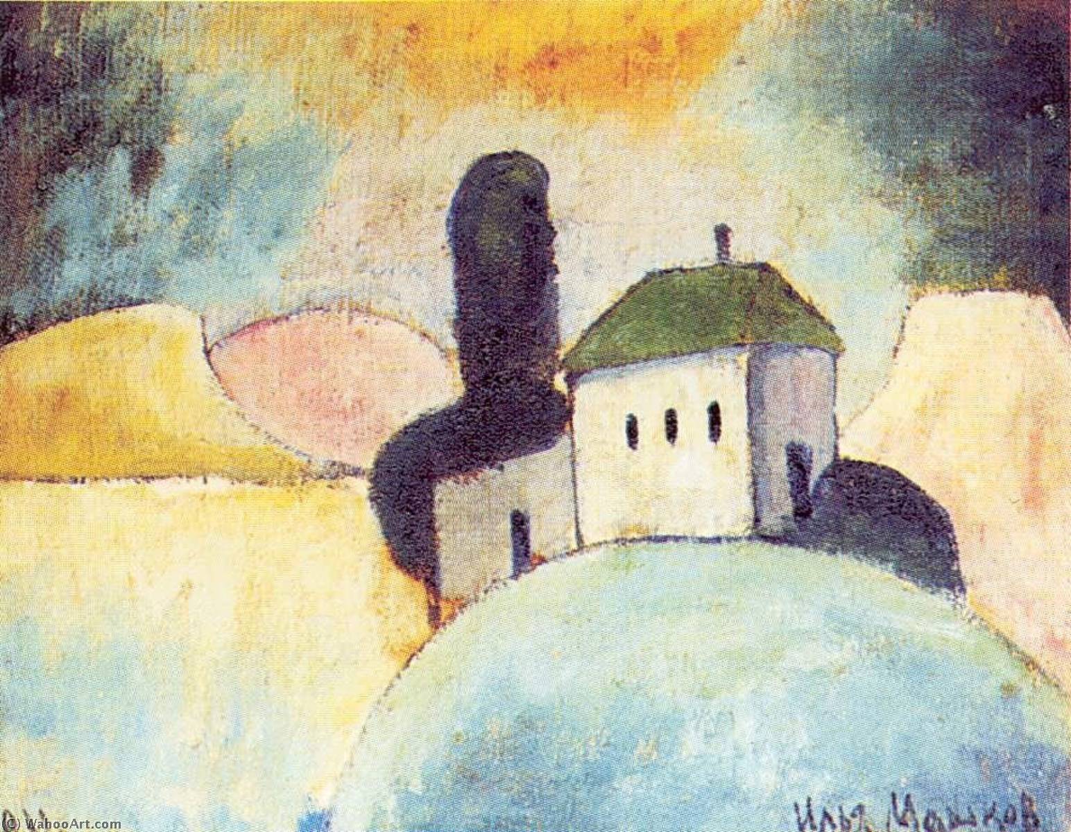 Landscape With A House — Ilya Ivanovich Mashkov