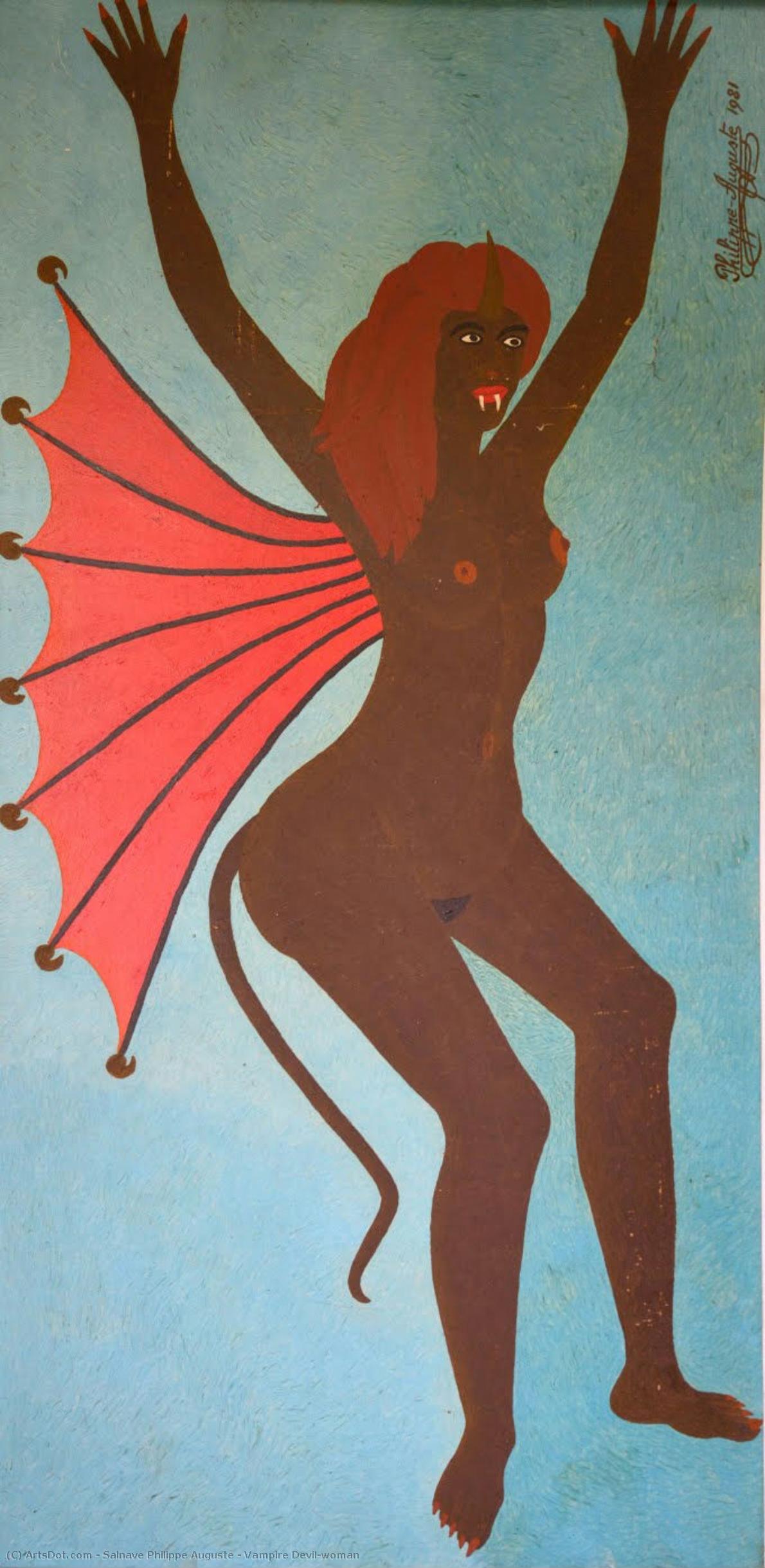 Vampire Devil-woman — Salnave Philippe Auguste