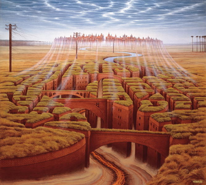 City Of Death — Jacek Yerka