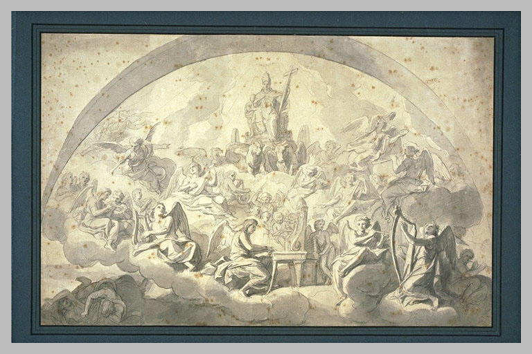 Le Triomphe De L'eglise (ou De La Religion) — Charles Le Brun