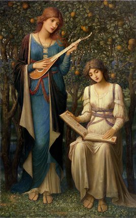 When Apples Were Golden And Songs — John Melhuish Strudwick