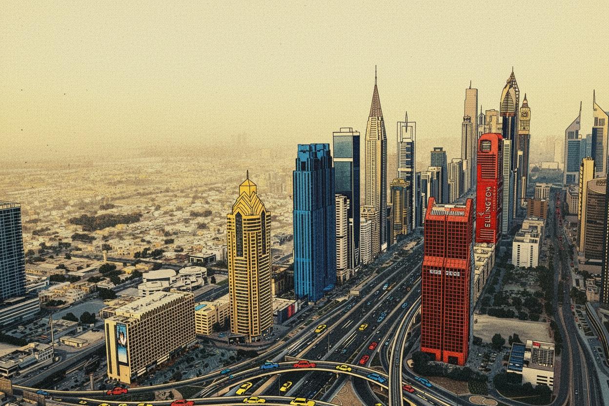 Urban Arteries: A Chromatic Study — Isabelle Renard