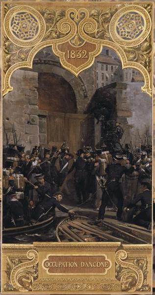 Occupation D'ancône Par Les Troupes Françaises, 23 Février 1832 — Emile Jean Horace Vernet