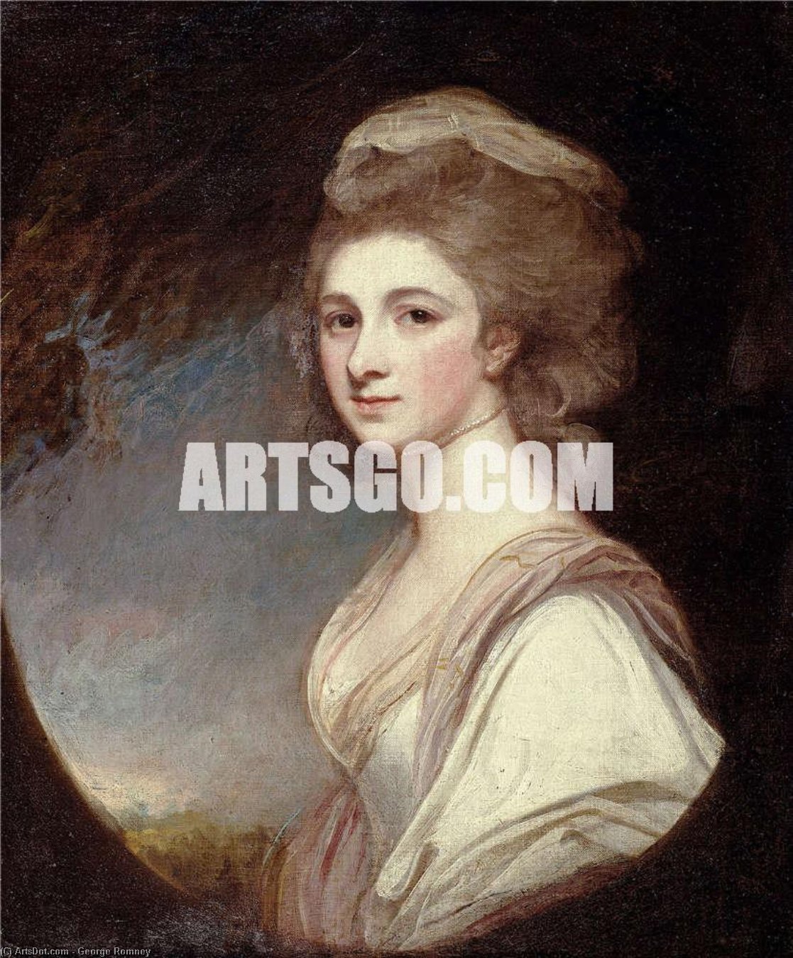 Miss Frances Mary Harford — George Romney