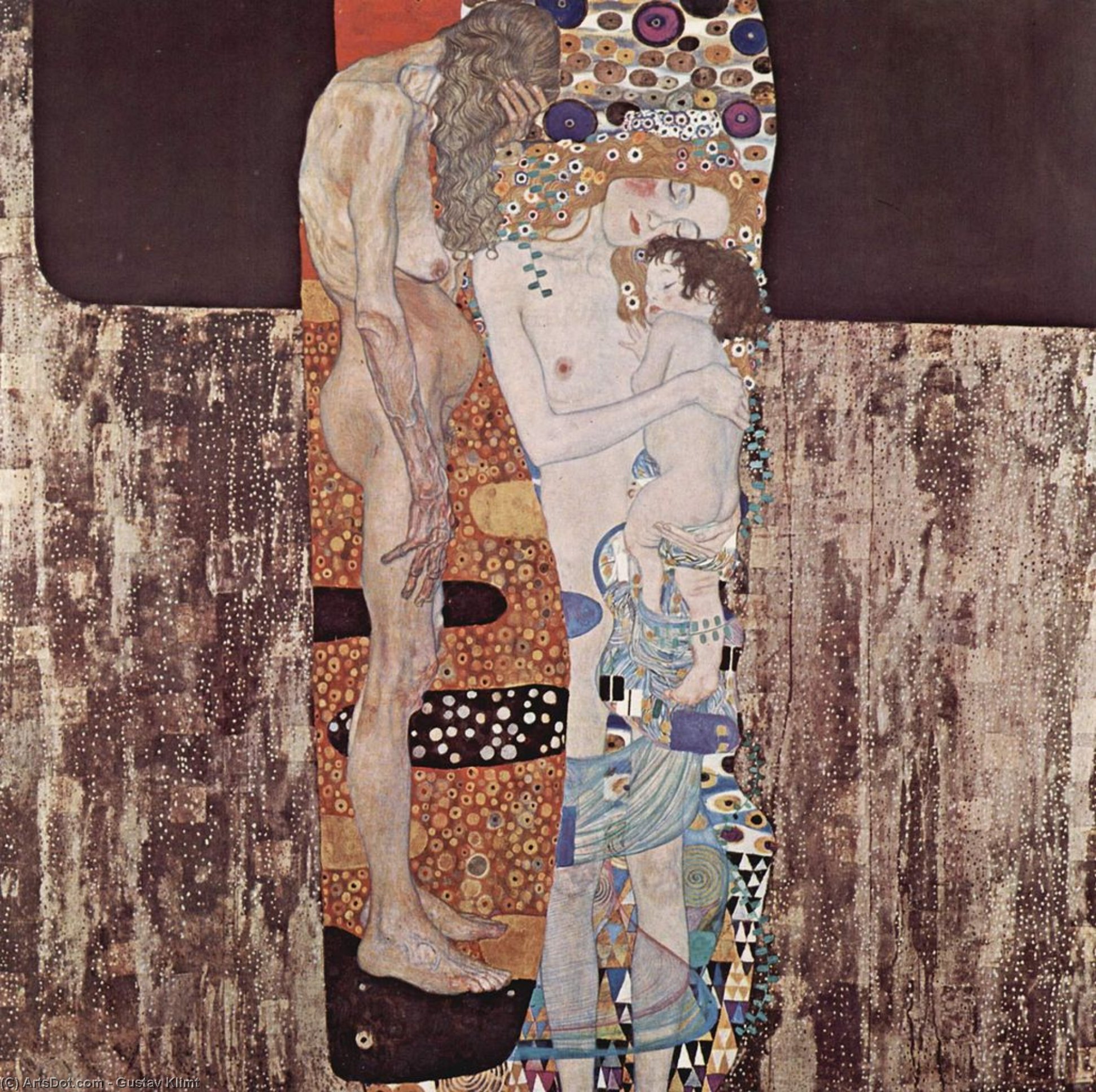 Three Ages Of Woman — Gustav Klimt