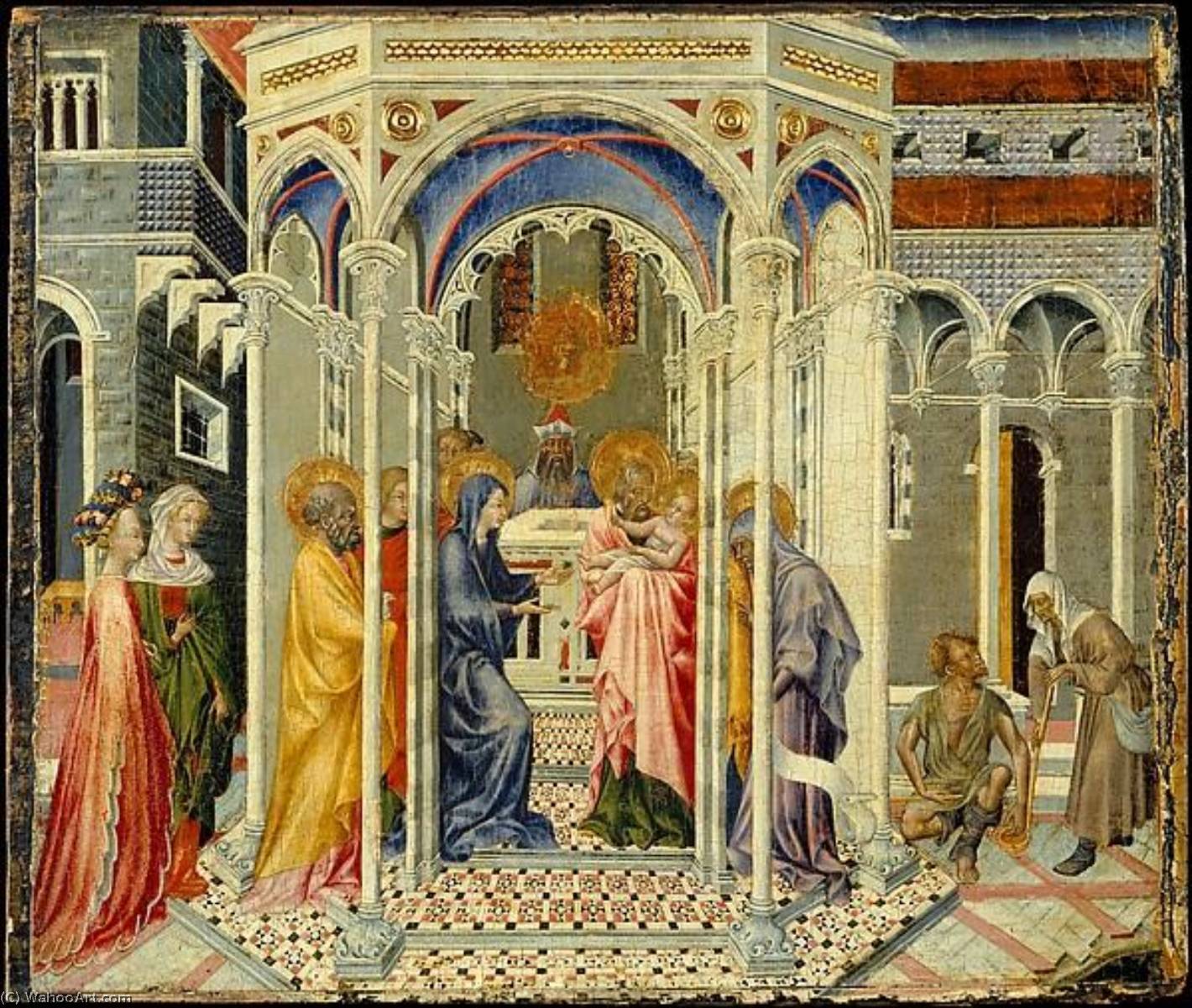 The Presentation Of Christ In The Temple — Giovanni Di Paolo Di Grazia