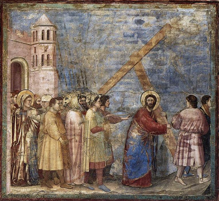 No. 34 Szenen Aus Dem Leben Jesu: 18. Weg Zum Opfergang — Giotto Di Bondone