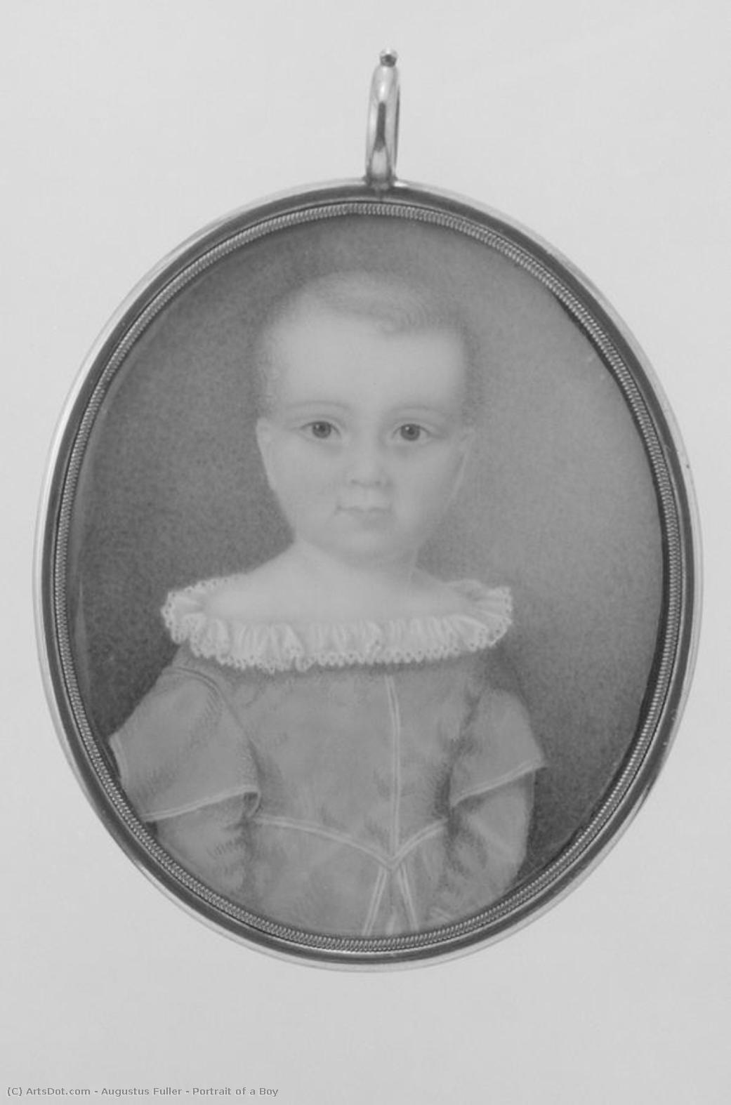 Portrait Of A Boy — Augustus Fuller