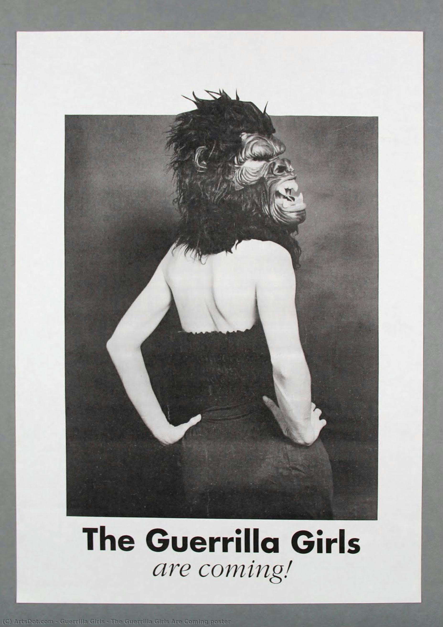 The Guerrilla Girls Are Coming Poster — Guerrilla Girls
