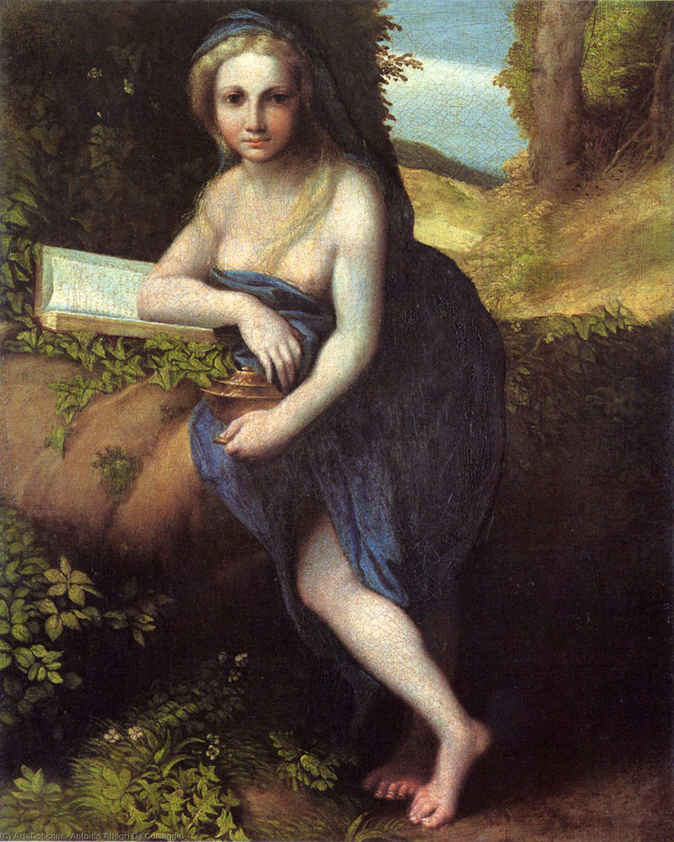 The Magdalene — Antonio Allegri Da Correggio