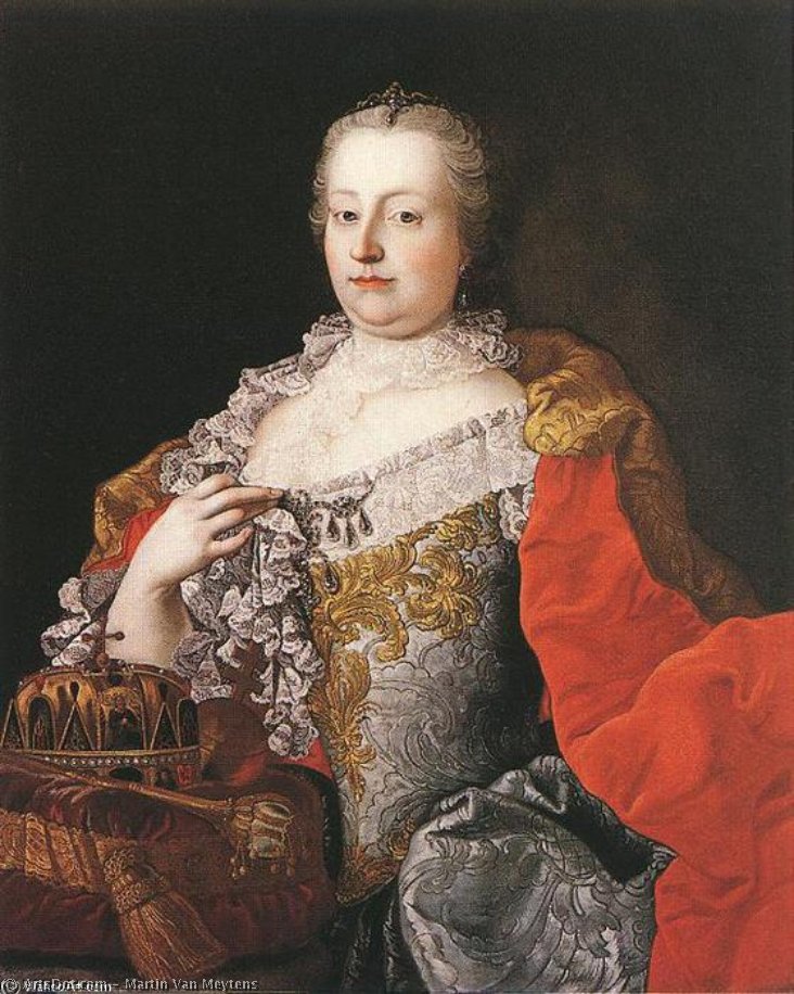 Queen Maria Theresia — Martin Van Meytens
