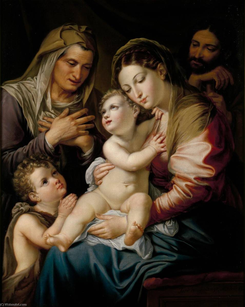 The Holy Family — José De Madrazo Y Agudo