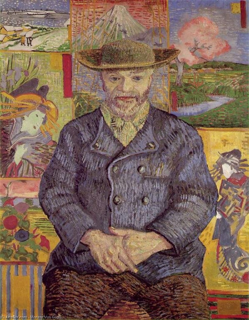 Portrait Von Père Tanguy — Vincent Willem Van Gogh