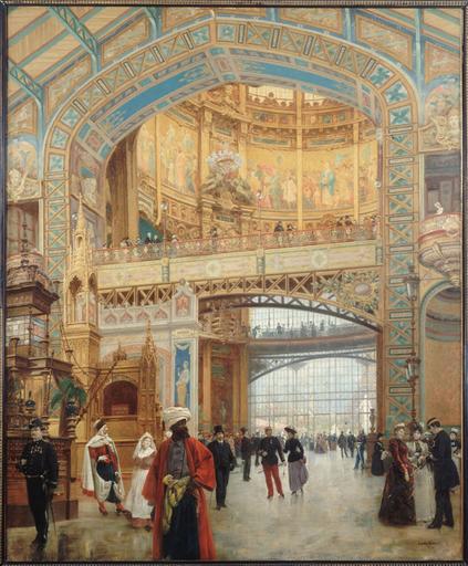 Le Dôme Central De La Galerie Des Machines À L'exposition Universelle De 1889 (7ème Arrondissement, Paris) — Louis Beroud