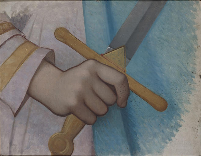 Un Ange Tenant Une Épée — Ernest Hébert (antoine Auguste Ernest Hebert)