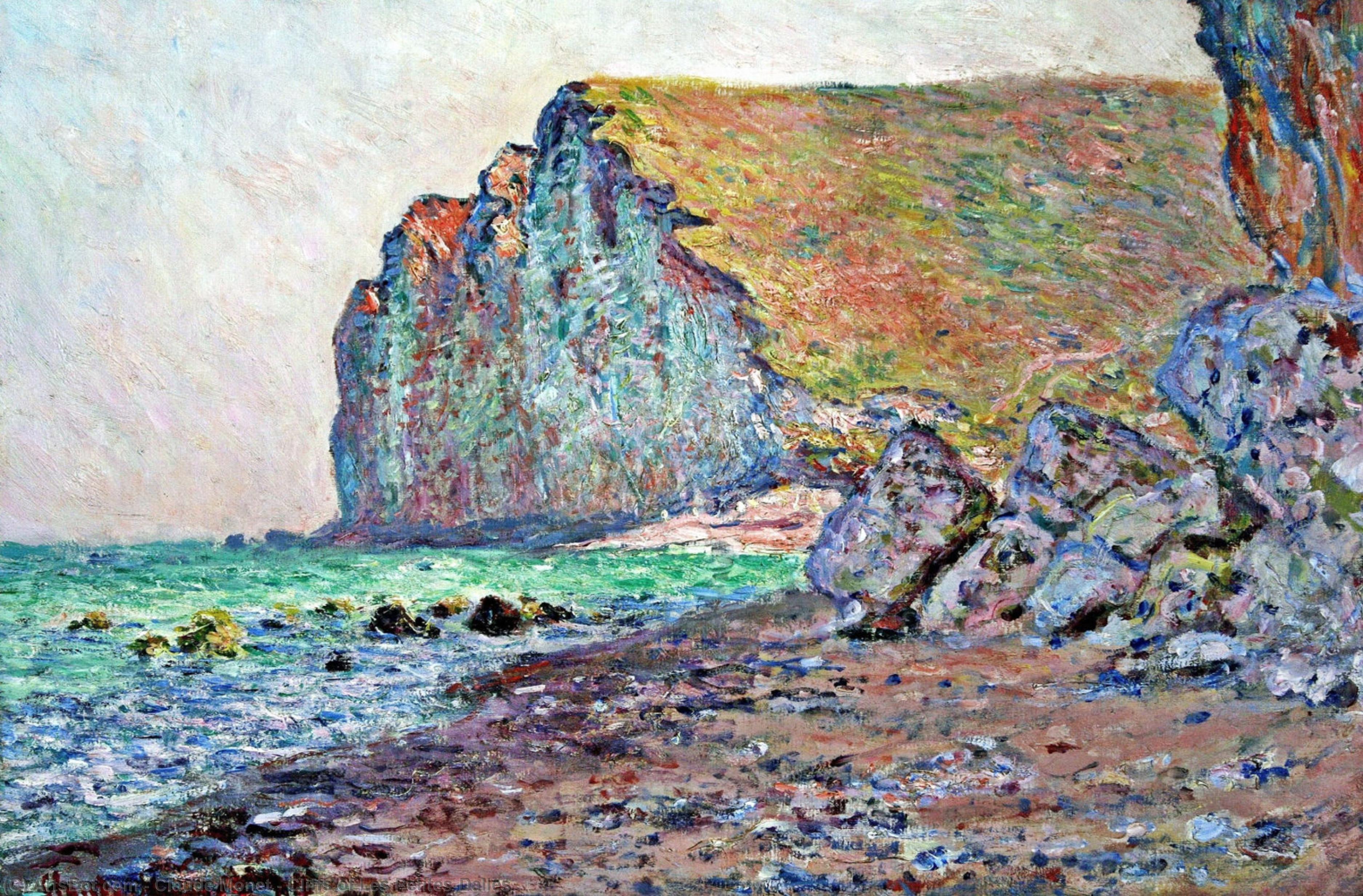 Cliffs Of Les Petites-dalles — Клод Моне
