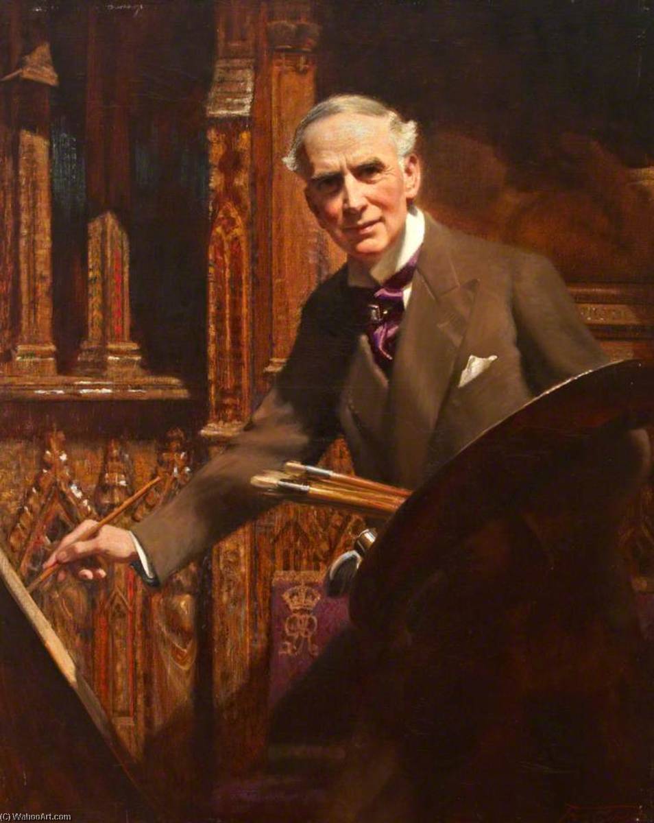 Self Portrait — Frank Owen Salisbury