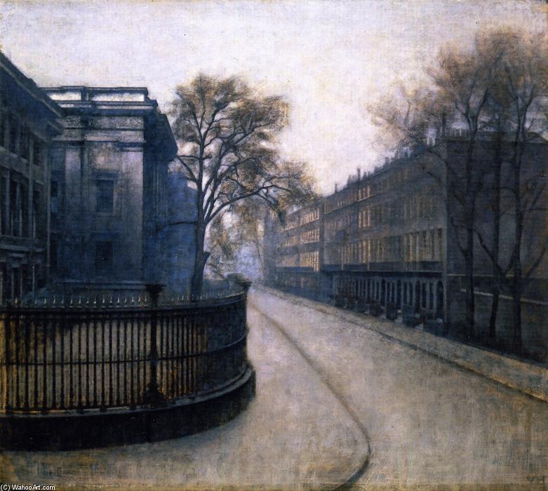 Montague Street In London — Vilhelm (hammershøi)hammershoi