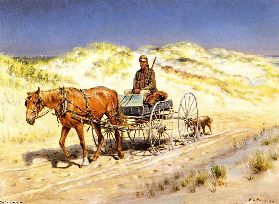 The King Of The Montauks — Edward Lamson Henry