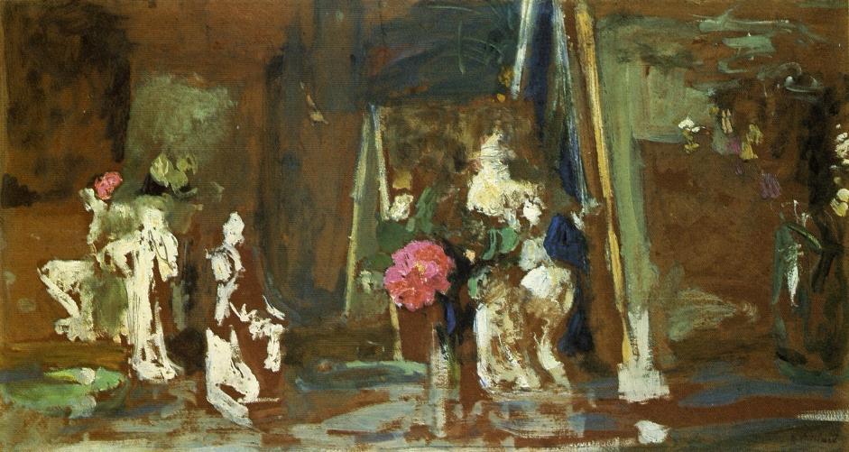 Statuettes On The Mantlepiece — Jean-édouard Vuillard