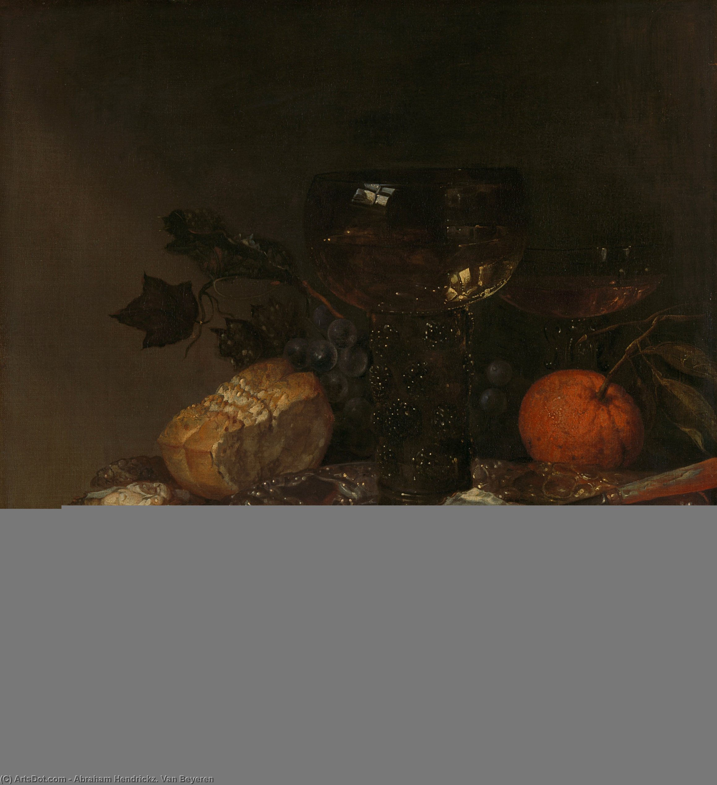 Still Life (1640) (57 X 52.5) (amsterdam, The State Museum) — Abraham Hendricksz. Van Beyeren