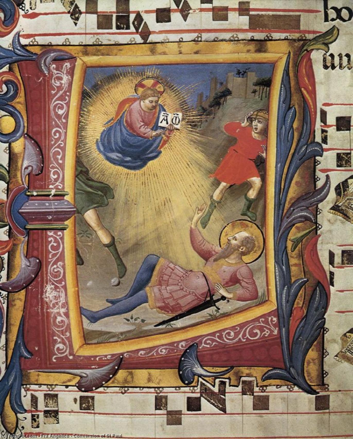 Conversion Of St Paul — Фра Анджелико