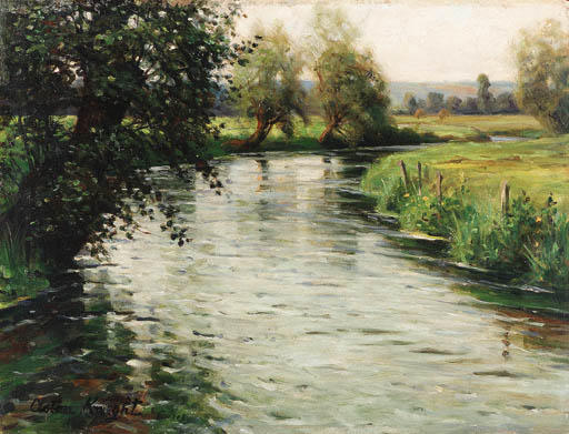 A Meandering River — Louis Aston Knight